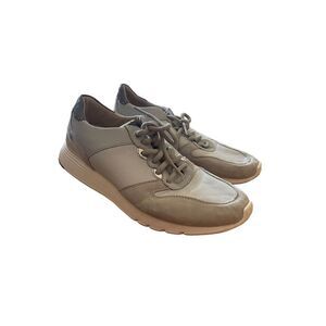 Cole Haan Womens Gray Sneakers Grand Leather Crosscourt Athletic Shoes Size 8B
